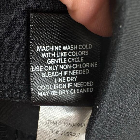 Torrid Pixie Black High Rise Cropped Skinny Pull On Dressy Legging Pants 3X Tall - Picture 7 of 7